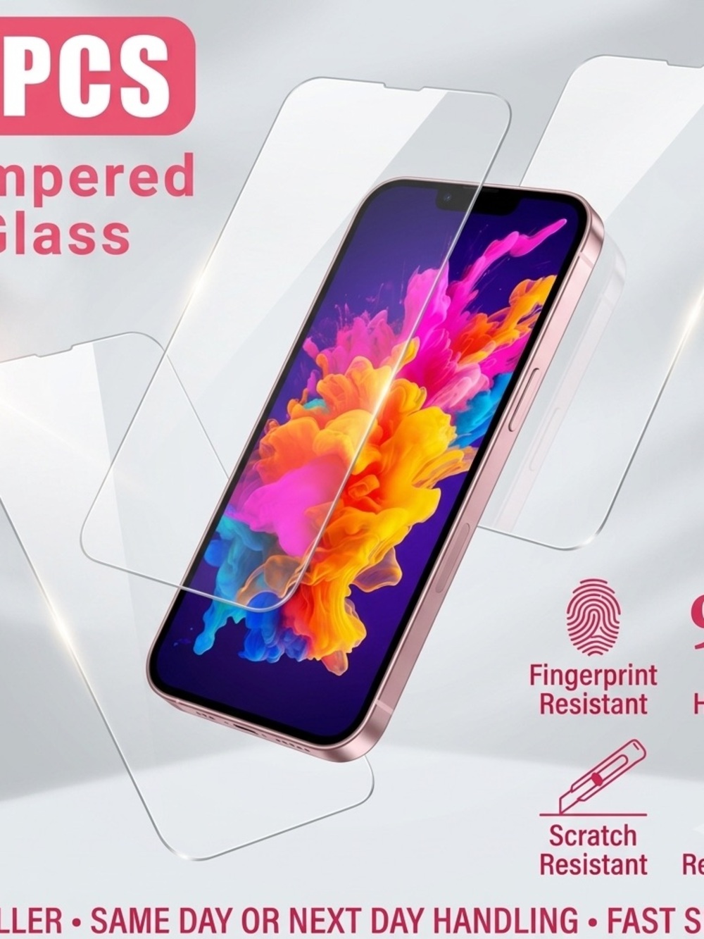 iPhone 15 screen protector 3 pcs